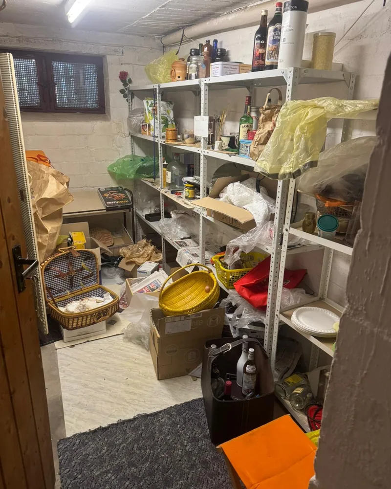 Entrümpelung Muggensturm — Referenz: Kellerraum vor der Räumung
