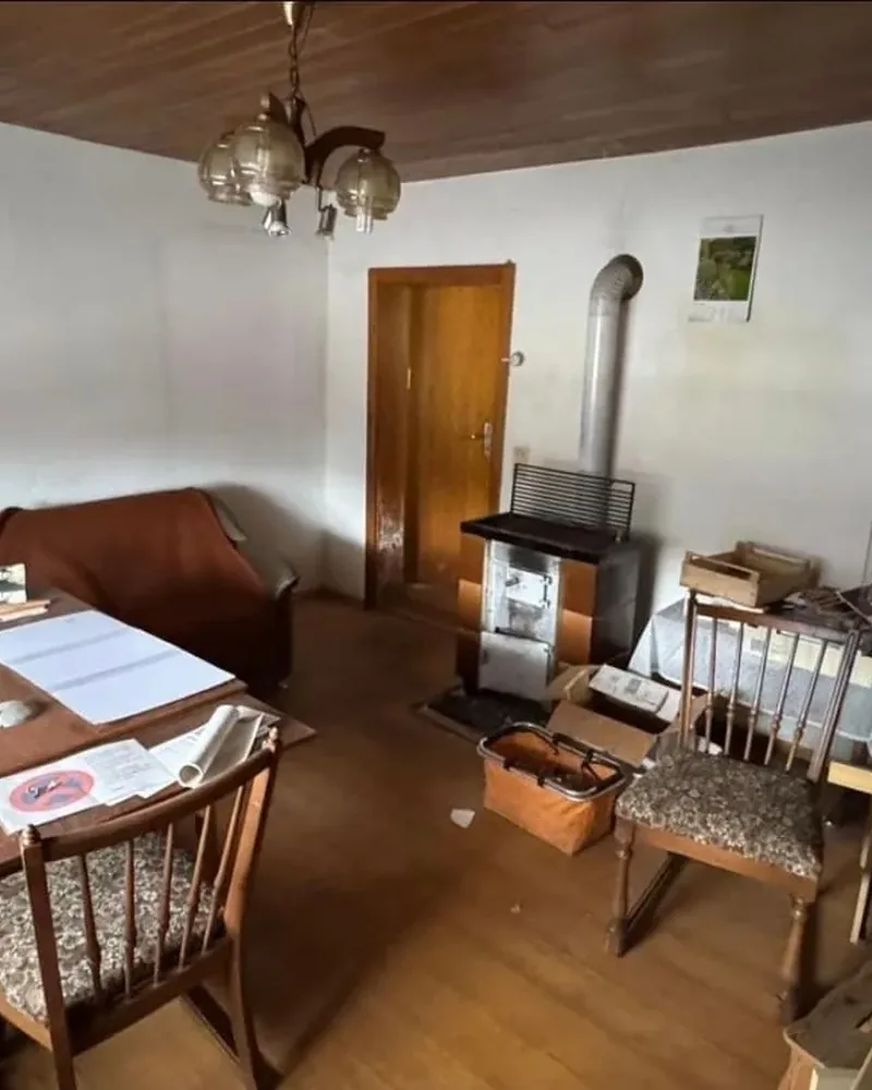 Messie-Wohnung Gaggenau — Referenz: Esszimmer vor der Räumung