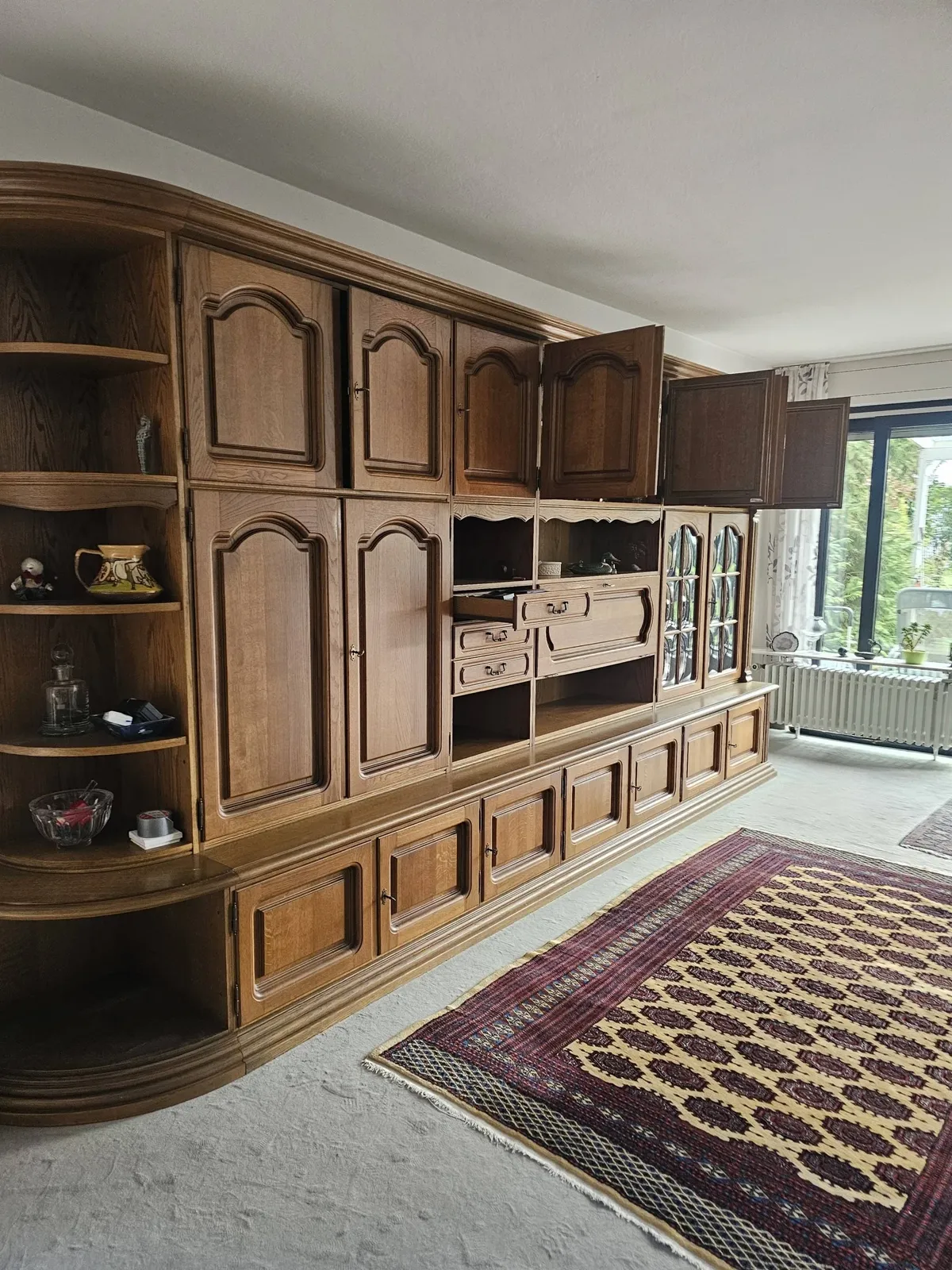 Wohnungsauflösung Baden-Baden — Wohnzimmer nachher, leergeräumt